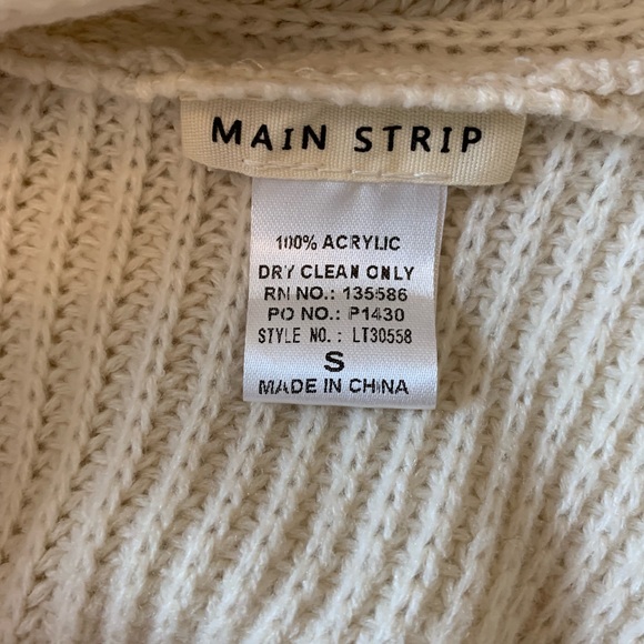 ⭐️FINAL REDUCTION-LAST ONE⭐️Twist-Back Sweater Lg - Picture 6 of 7